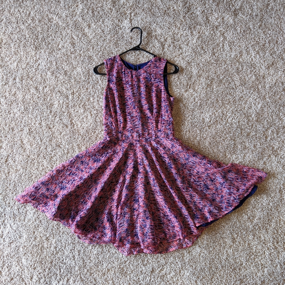 French Connection Sleeveless Fit-and-Flare Dress